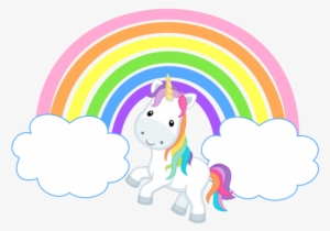 Unicorn Rainbow Clouds Png #1248283