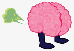 Brain Fart Drawing Cartoon Flatulence - Brain Fart Png Transparent #1248395