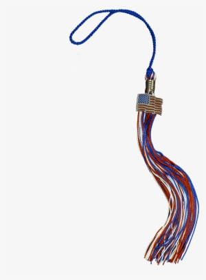 Tassel With Flag Medallion #1248424