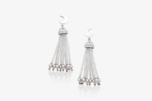 Crescent Tassel Earrings - Mignon Faget Crescent Tassel Earrings #1248608