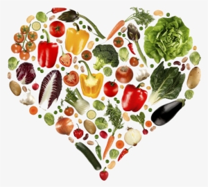 Corazon Comida Sana Copia #1248683