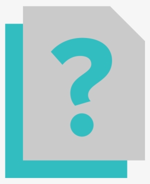 2 Tone Paper Question Icon 02 - Graphic Design #1248863
