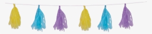 Tassel Garland Png - Beistle Tissue Tassel Garland #1248886
