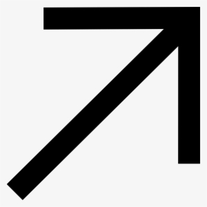 Arrow-move - Flecha Inclinada Hacia Arriba #1249297