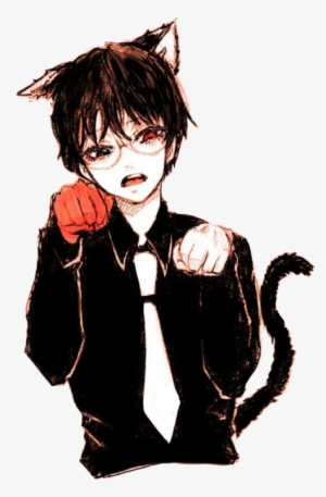 Anime Boy With Glasses - Free Transparent PNG Download - PNGkey