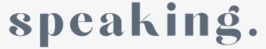 Speaking - Parallel #1249628
