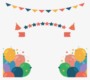 Euclidean Vector Birthday Party - Birthday Banner Vector #1249813 Euclidean Vector Birthday Party - Birthday Banner Vector #1249813