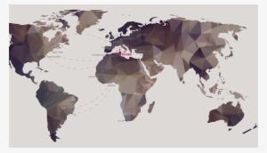 A World Map Showing The Anglosphere - Map Of Where English Is Spoken ...