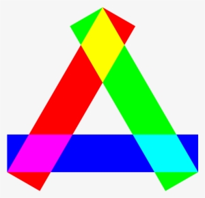 Long Clip Art Download - Rgb Triangle #1250933