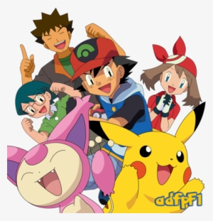 Ash , Aura, Brock, Max Y Pokemon (04) By - Pokemon Adfpf1 #1251067