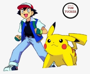 Pokemon Ash Pikachu Png #1251200
