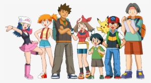 Pokémon Fond D'écran Called Pokémon Personages - Friends Of Ash In Pokemon #1251269