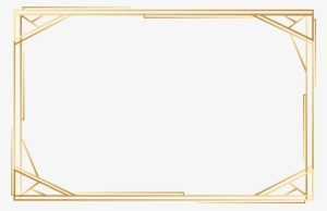 Gold Frame Canvas Art - Elegant Gold Frame 8