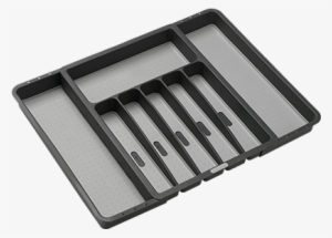 Classic Expandable Silverware Tray - Made Smart Expanding Cutlery Tray Granite #1251749