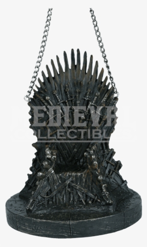 Game Of Thrones Iron Throne Ornament - Game Of Thrones 4.25" Resin Throne Holiday Ornament #1252089