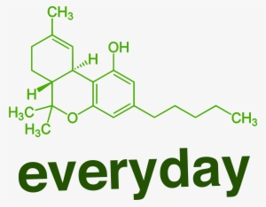 Thc Molecule - Marijuana Molecule #1252148