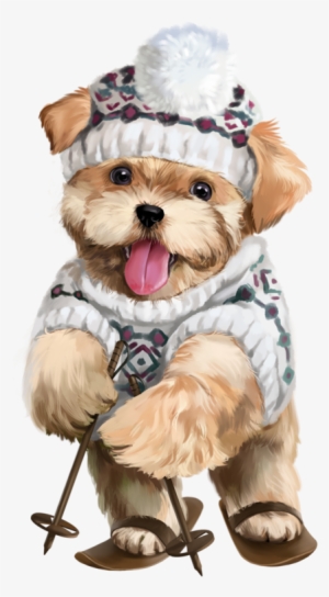 Image Du Blog Zezete2 - Дед Мороз С Собачкой .png #1252326