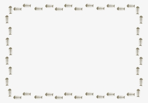 Free Digital Fishbone Animal Frame Png - Cat #1252490