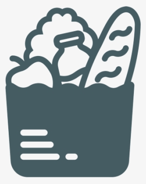 Food Inflammation Move Beyond Pain - Food Shopping Bag Icon #1253096