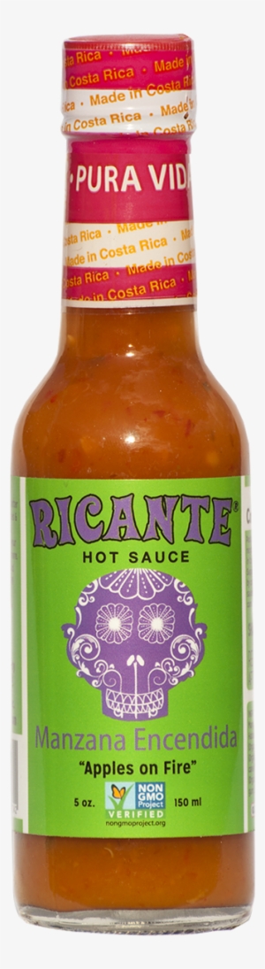 Case Of - Ricante Hot Sauce, Manzana Encendida, Apples On Fire #1253149
