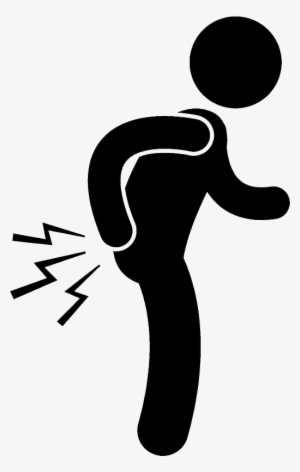 Low Back Pain - Lower Back Pain Icon #1253542