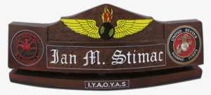 Larger Image - Ordnance Desk Plaque #1254187