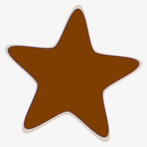 How To Set Use Brown Clip Art Star Hi Svg Vector #1254655