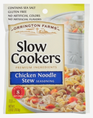 Orrington Farms Chicken Noodle Slow Cooker Mix - Orrington Farms Slow Cookers Soup Seasoning, Chicken #1254817