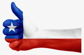 Mano Chilena Clipart Flag Of Chile Clip Art - Chile Transparent #1254846