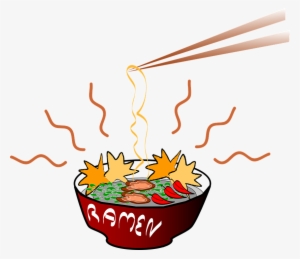 Food Clipart Noodle - Ramen Clipart Png #1254892
