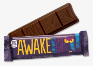 Dark Chocolate Bars - Awake Caffeinated Milk Chocolate Bar #1255148