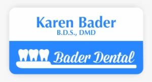 Dental Office Name Tag - Core'dinations - Cardmaker Series - A4 Cardstock - #1255429