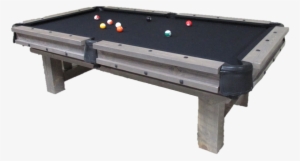 Weathered Log Pool Table - Grey Pool Table #1255580
