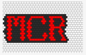 My Chemical Romance Peyote Stitch Bead Pattern - Peyote Stitch #1255885