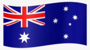Australia Flag Clipart Waving - Flag Of Australia #1256069