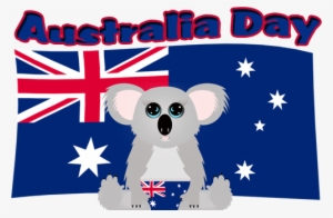 Australia Flag With Koala #1256290