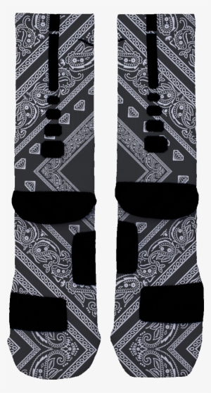 Black Bandana Custom Nike Elites - Snowboard #1256331