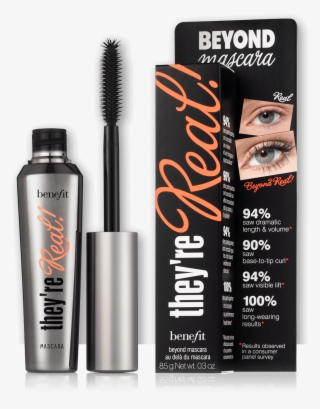 Mascara, Makeup, Make Up Blogger, Mascara For The Eyes, - Benefit Cosmetics Mascara They're Real - Black. #1256889