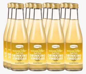 Apple Cider Drinking Vinegar 12 Pack - Golden Kiwifruit #1256940