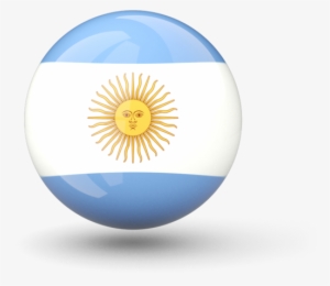 Illustration Of Flag Of Argentina - Argentina Flag Ball Png #1257249