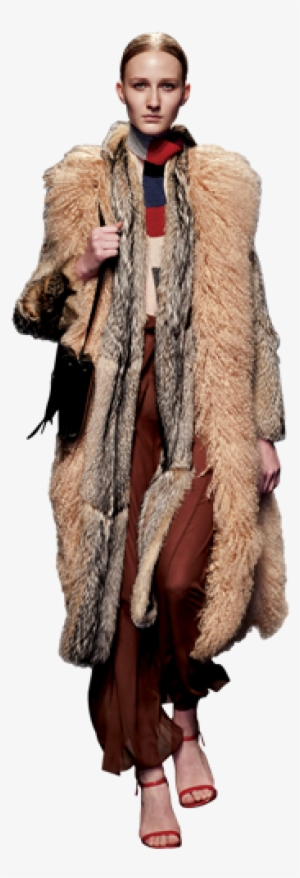 27 Mujer Abrigo - Mujer Con Abrigo Png #1257431