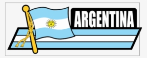 Stickers For Cars, Car Graphics - Argentina Flag Cartoon #1257476
