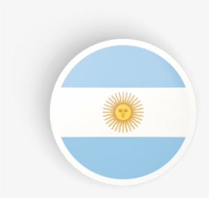 Illustration Of Flag Of Argentina - Argentina Flag Oval Png #1257718
