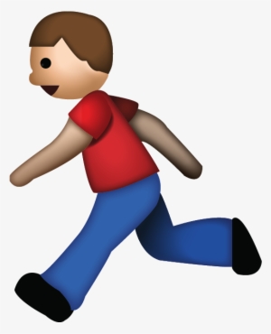 Download Ai File - Running Man Emoji Transparent #1258537
