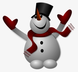 Happy Snowman Clipart #1258841