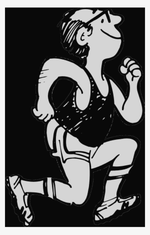 Man Running Clip Art #1259026