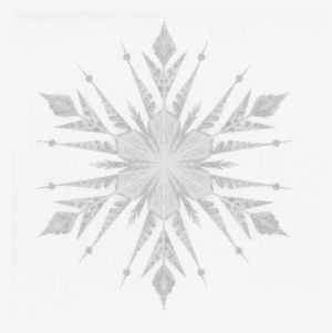 Copos De Nieve Frozen Png Clipart Elsa - Transparent Snowflake #1259053