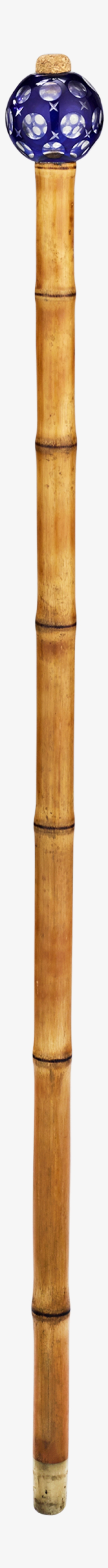 Cut To Clear Glass And Bamboo Cane - Bamboo Flute #1259301