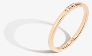 Diamond Stacker Ring 14k Gold - Engagement Ring #1259381