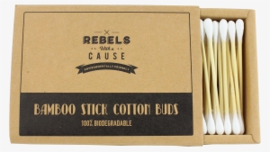 Bamboo Stick Cotton Buds X200 - Darice 1301-57 Bamboo Stick #1259743